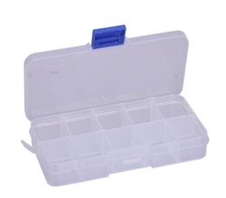 2 X Plastic Storage Box 10 slots Personal Organizer Storage Box Vitamine Container Medicine Pill Box Container Jewelry Storage #spb17